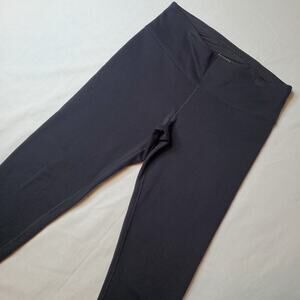 Athleta Womens Size L Altitude Pant Polartec Fleece Lined Legging Black
